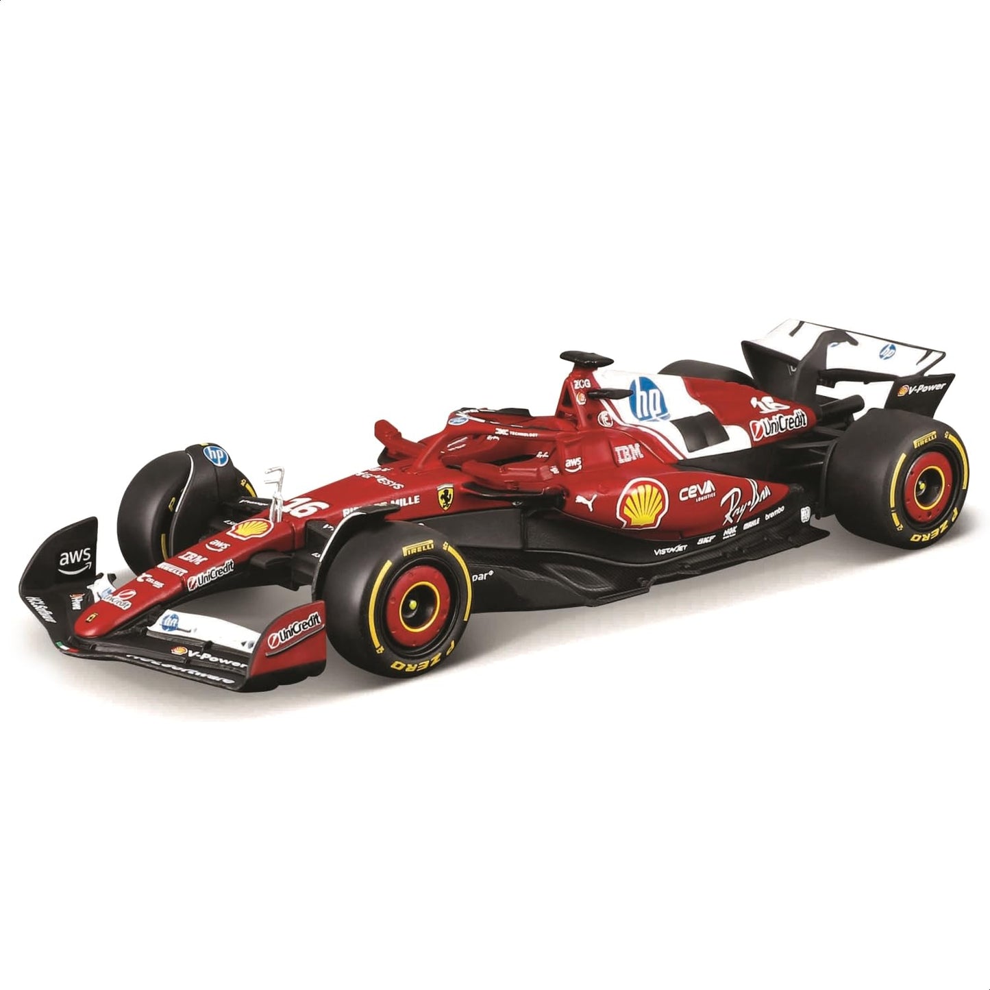 Bburago - F1 BWT Alpine A525 2025#10 Gasly, Voiture Diecast à l'échelle 1:43 avec détails Authentiques, réplique F1 Alpine, livrée Bleue/Rose, Licence Officielle, âge recommandé 3+ Ans