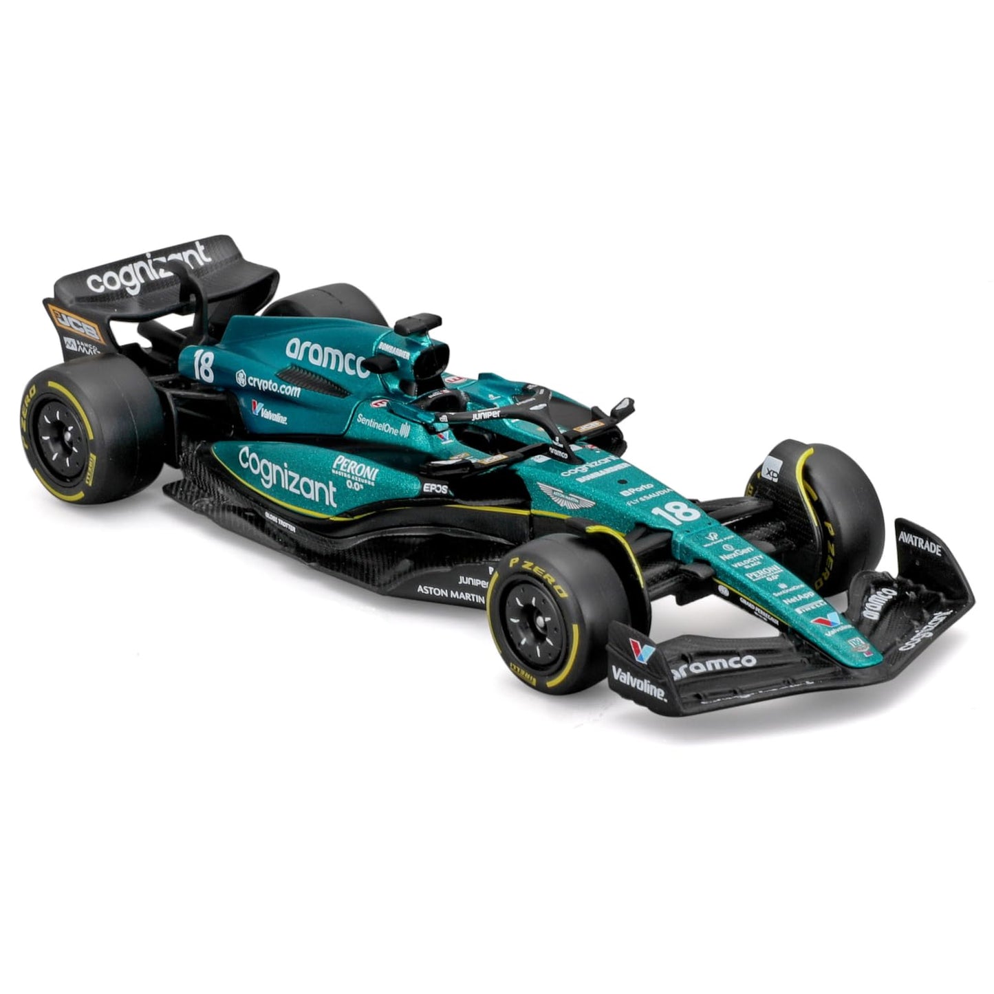 Bburago - F1 BWT Alpine A525 2025#10 Gasly, Voiture Diecast à l'échelle 1:43 avec détails Authentiques, réplique F1 Alpine, livrée Bleue/Rose, Licence Officielle, âge recommandé 3+ Ans