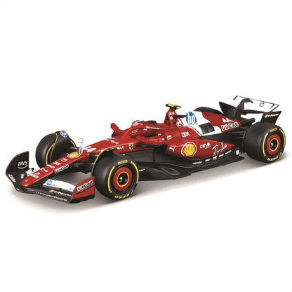 Bburago - F1 BWT Alpine A525 2025#10 Gasly, Voiture Diecast à l'échelle 1:43 avec détails Authentiques, réplique F1 Alpine, livrée Bleue/Rose, Licence Officielle, âge recommandé 3+ Ans