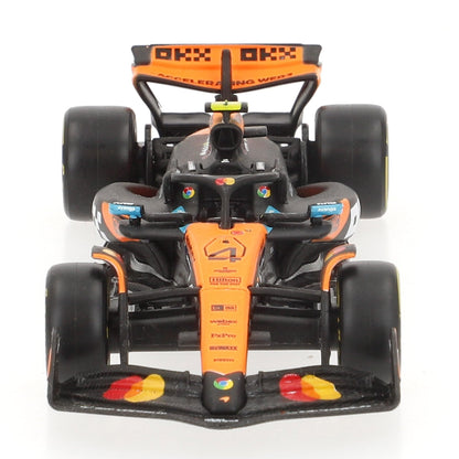 Bburago - F1 BWT Alpine A525 2025#10 Gasly, Voiture Diecast à l'échelle 1:43 avec détails Authentiques, réplique F1 Alpine, livrée Bleue/Rose, Licence Officielle, âge recommandé 3+ Ans
