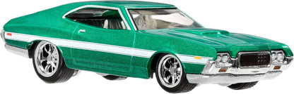 FAST AND FURIOUS Auto FORD GRAN TORINO SPORT 1972 - Maquette Die Cast Scala 1:64 - longueur 7cm - HYP72