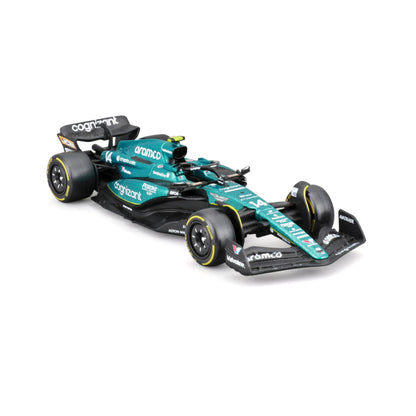Bburago - F1 BWT Alpine A525 2025#10 Gasly, Voiture Diecast à l'échelle 1:43 avec détails Authentiques, réplique F1 Alpine, livrée Bleue/Rose, Licence Officielle, âge recommandé 3+ Ans