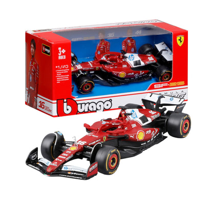 Bburago - F1 BWT Alpine A525 2025#10 Gasly, Voiture Diecast à l'échelle 1:43 avec détails Authentiques, réplique F1 Alpine, livrée Bleue/Rose, Licence Officielle, âge recommandé 3+ Ans