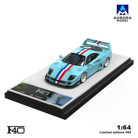 (PRE-ORDER) Aurora Model Ferrari F40 (Blue-No figure)