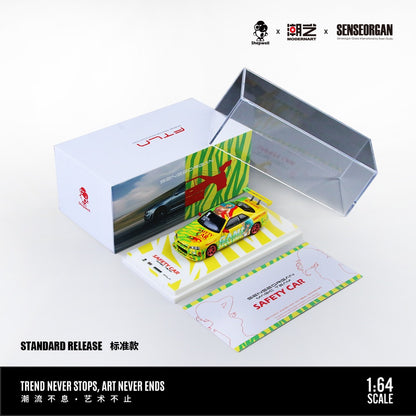 ModernArt & SENSEORGAN Collaboration Nissan GT-R R34 Tribute to Youth