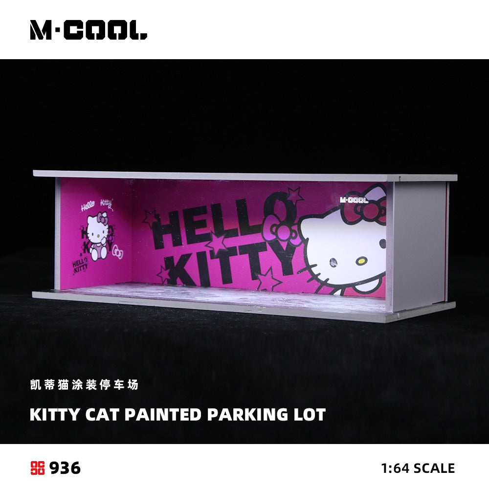 M·COOL Hello Kitty lighted parking lot diorama
