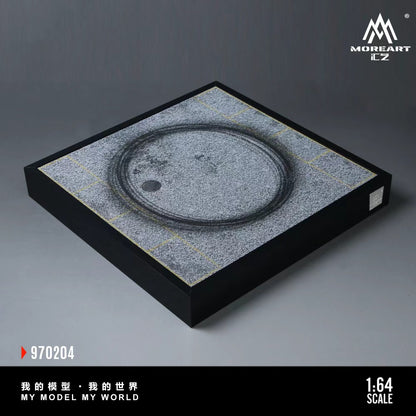 MoreArt Drift Car Turntable Diorama Scene 01